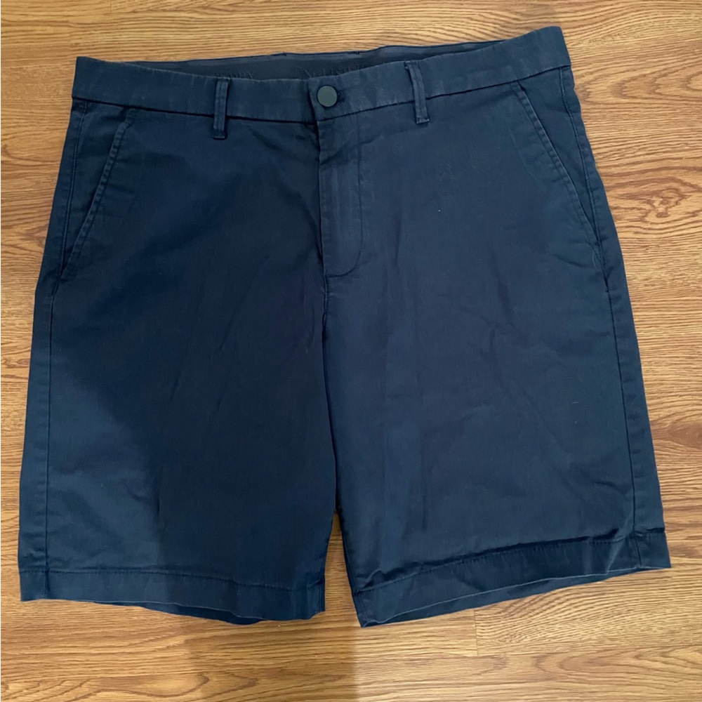 English‎ Laundry Men’s Flat Front Chino Shorts Navy Size 34